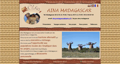 Desktop Screenshot of aina-madagascar.org